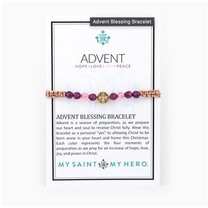 My Saint My Hero Advent Blessing Bracelet NWT